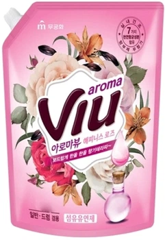 Кондиционер смягчающий для белья Mukunghwa Fabric Softener Aroma VIU Rose 2.1 л (8801173602235)