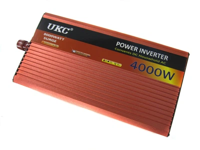 Преобразователь авто инвертор UKC 12V-220V AR 4000W c функции плавного пуска (gr_005312)