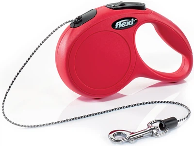 Поводок-рулетка Flexi Cat трос XS 3 м Красный (4000498023402)