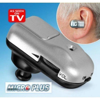 Слуховий апарат з підсилювачем звуку Micro Plus