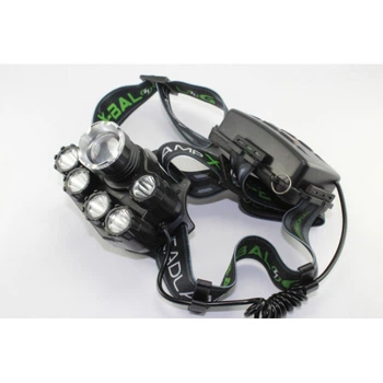 Налобний ліхтар BL POLICE BL-T78 158000W T6 ліхтарик 1700 Lumen + УФ