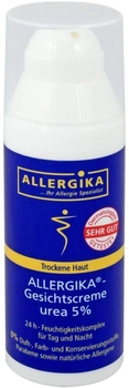 Крем для лица Allergika с мочевиной 5% 50 мл (4051452030851)
