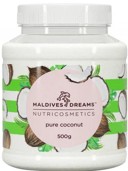 Натуральна кокосова олія для тіла та волосся Maldives Dreams 500 мл (4820173325955)
