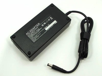 Блок живлення (адаптер) для ноутбуків Dell 240W — 19.5V 12.3A, роз’єм 7.4×5.0 мм з pin, без мережевого кабелю