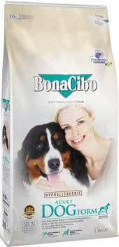 Сухий корм для собак BonaCibo Adult Dog Form з м'ясом курки, анчоусами та рисом 15 кг (BC405826)