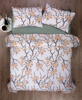 Постельное белье Le Vele Dophia Pear Flower White Евро 200*220 (lv-313)