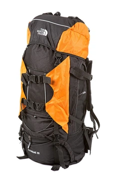 Рюкзак туристичний 80л North Face Black-Orange А49