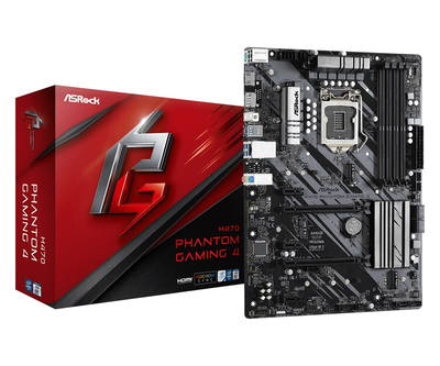 Материнська плата ASRock H470 Phantom Gaming 4 Socket 1200