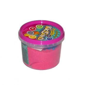 Кинетический песок KidSand розовый 350 г игрушечный песок для детей творчество развлечения