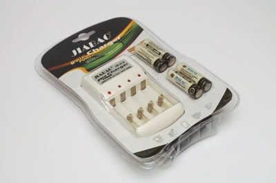 Акумулятори Jiabao AA 4 шт та зарядний пристрій Jiabao (JB-212 hub_np2_0507)