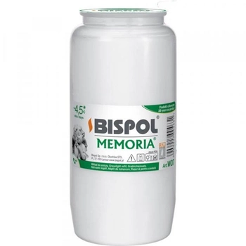 Свеча-вкладыш для лампад Bispol Memoria 330г (w06-030)