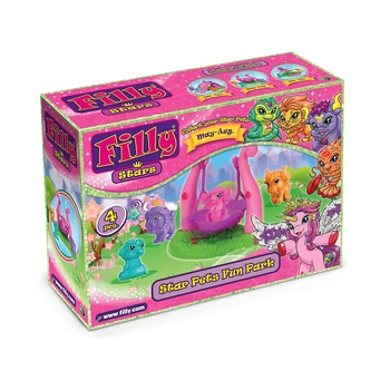 Игровой набор FILLY - Игровая площадка (площадка, 4 мини-фигурки, в ассорт.)