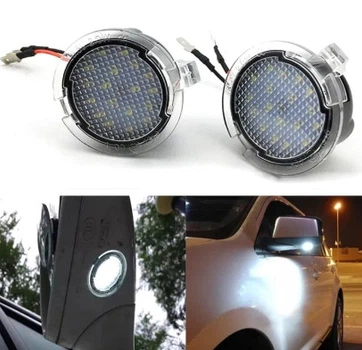 Штатная LED подсветка боковых зеркал и двери для Ford Edge Fusion Autoexpect (80690)
