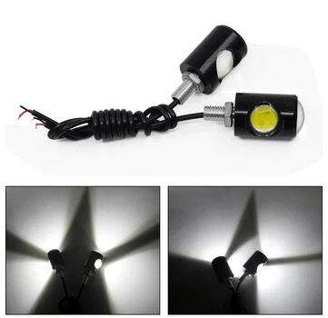 Орлиный глаз врезные Led ДХО БЕЛЫЙ 15mm Autoexpect (10903)