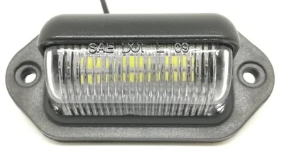 Подсветка номера универсальная с креплением 6SMD Autoexpect Белая 12V (70160)