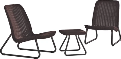 Набір меблів Keter Rio patio set Коричневий (7290103662448)