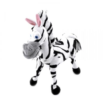 Мягкая игрушка WL Toys «Мадагаскар Зебра Марти» музыкальная (22312)