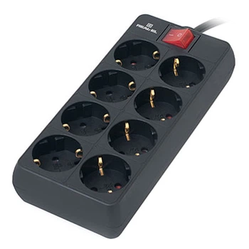 Мережевий фільтр RS-8 PROTECT 1.8m Black (EL122300021)