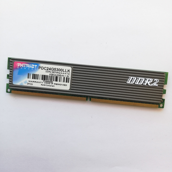 Игровая оперативная память Patriot DDR2 2Gb 667MHz PC2 5300U CL4 (PDC24G5300LLK) Б/У