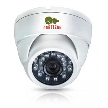 Купольная AHD видеокамера Partizan CDM-223S-IR HD v3.4