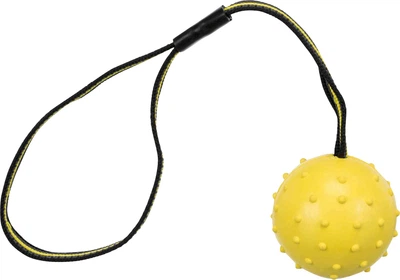 М'яч апортувальний Trixie Sporting Ball 6 см/35 см Жовтий (4011905328201)