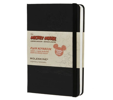 Блокнот Moleskine Limited Disney Mickey Mouse карманный Черный нелинованный 9х14 см (9788866137894)
