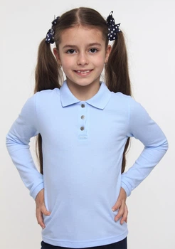 Футболка - поло д. р. Smil 170 Блакитний 114533