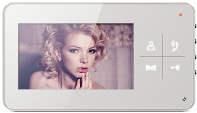 Видеодомофон Qualvision QV-IDS4425 White