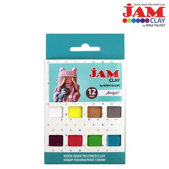 Набор полимерной глины Angels Jam Clay 12х20г