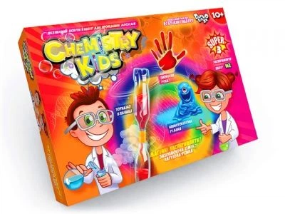 Набір для дослідів "Chemistry Kids"(торнадо у пляшці і т.д.) (укр)