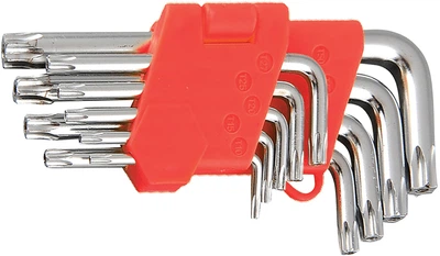 Набор ключей шестигранных Torx Lavita Г-образные T10-T45 9 шт (LA 511603)