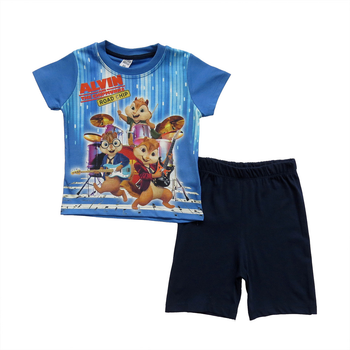 Костюм "Элвин и бурундуки" Kids Wear для мальчика 86 см Синий с темно-синим 13351