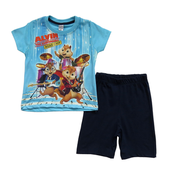 Костюм "Элвин и бурундуки" Kids Wear для мальчика 92 см Синий с темно-синим 13349