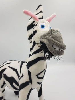 Мягкая игрушка Зебра Марти(Zebra Marty),герой мультфильма Мадагаскар 3, 35 см