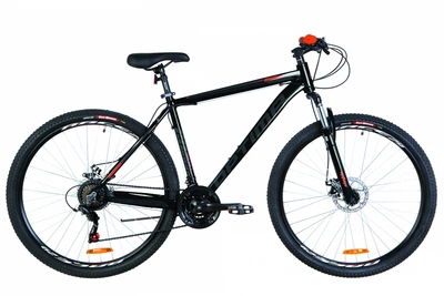 Велосипед 29" Optimabikes MOTION AM 14G DD алюминиевый 2019 (черно-оранжевый) OptimaBikes OPS-OP-29-069