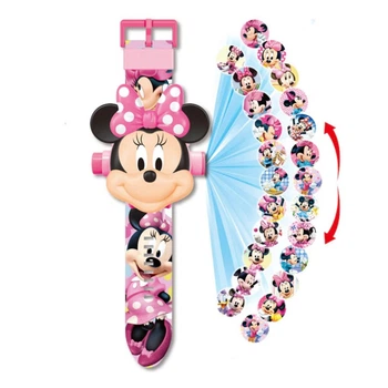 Часы наручные детские с 3d проектором "Минни Маус (Minnie Mouse)" 1002-10