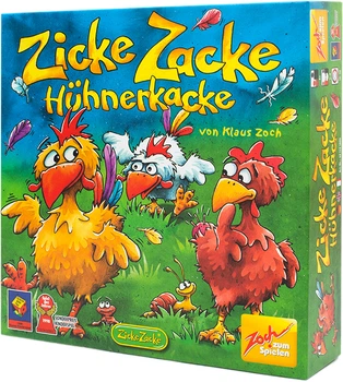 Настільна гра Стиль життя Zicke Zacke Huhnerkacke Курчачі перегони (218007) (4015682218007)