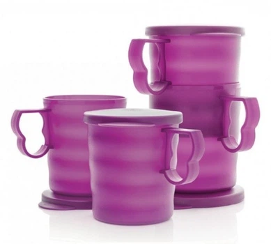 Кружка Tupperware РП110 Очарование 350 мл 4 шт