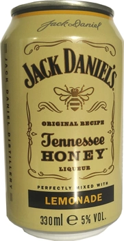 Напиток алкогольный Jack Daniel's Whiskey-Lemonade 0.33 л 5% (5099873005217)