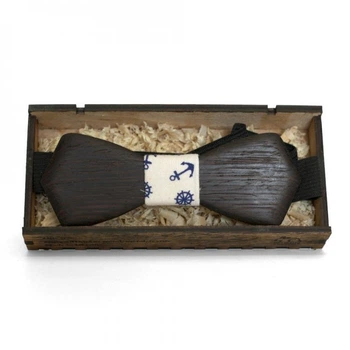 Деревянная Галстук Бабочка Goode'n Wooden 12,5х4,5 см (acs0002546)