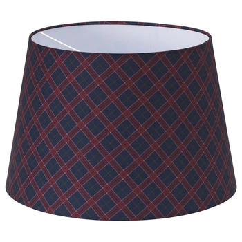 Абажур IKEA (ИКЕА) RYRA 44см красный синий (704.197.25)