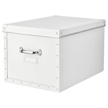 Контейнер для зберігання IKEA (ІКЕА) FJÄLLA 35х56х30см білий (803.956.77)