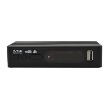 Цифровий тюнер DVB-T2 MEGOGO AG з LCD c підтримкою wi-fi адаптера