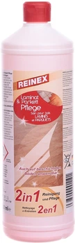 Засіб по догляду за ламінатом і паркетом Reinex Laminatpflege & Parkettpflege 1000 мл (4068400001191)