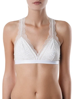 Бюстгальтер без косточек Conte Monika Lbe 819 XS White-Gold (4810226385722)