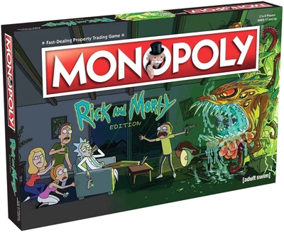 Настільна гра Winning Moves Монополія Rick & Morty 002701 (5053410002701)