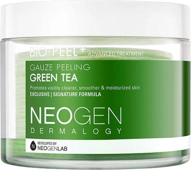 Пілінгові диски Neogen Bio - Peel Gauze Peeling Green Tea 30 шт. 200 мл (8809381445095)