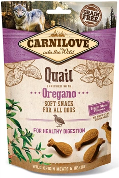 Przysmak dla psa Carnilove Semi Moist z przepiórką i oregano 200 g (8595602527359)