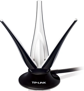 Антенна / TP-Link / TL-ANT2403N / Разъем RP-SMA / 2.4GHz, 3dBi, 3 Desktop Antenna, Lotus Style, 1м, support 11n, 3T3R