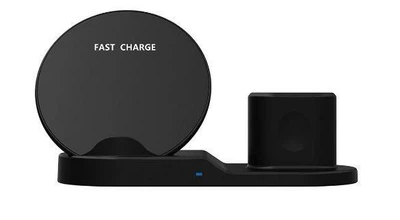 Док-станція бездротова wireless fast charger 3 в 1 5660